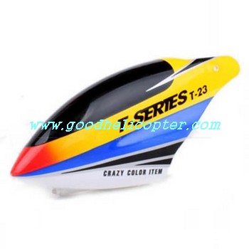 mjx-t-series-t23-t623 helicopter parts head cover (yellow color)